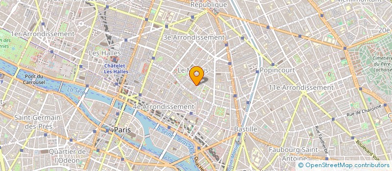 localisation de l'entreprise SHARING  PARIS