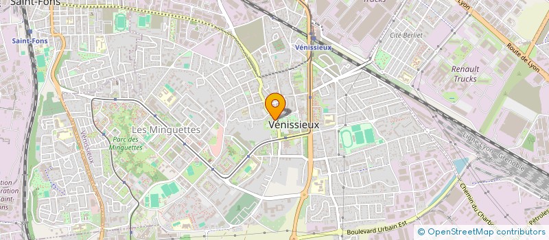 localisation de l'entreprise SHARING  VENISSIEUX