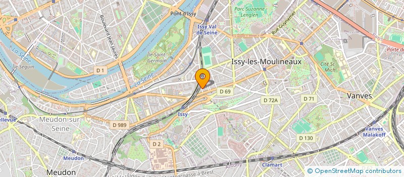 localisation de l'entreprise SHARING KNOWLEDGE à ISSY-LES-MOULINEAUX