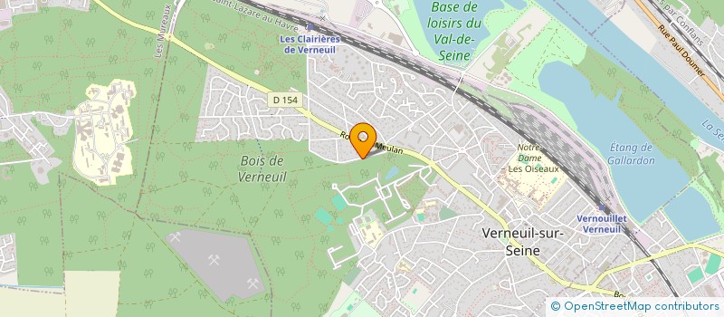 localisation de l'entreprise SHARIS  VERNEUIL-SUR-SEINE