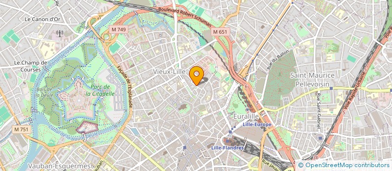 localisation de l'entreprise SHARK à LILLE