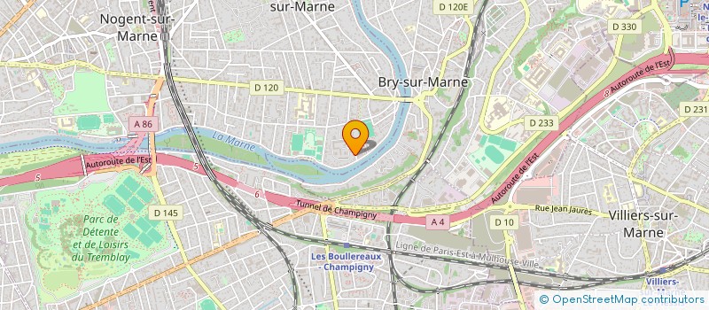 localisation de l'entreprise SHARK  LE PERREUX-SUR-MARNE