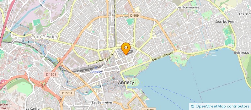 localisation de l'entreprise SHARK à ANNECY