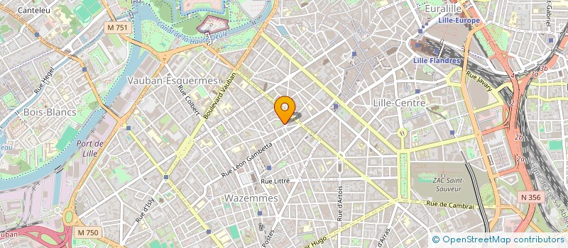 localisation de l'entreprise SHARK AUTO ECOLE à LILLE