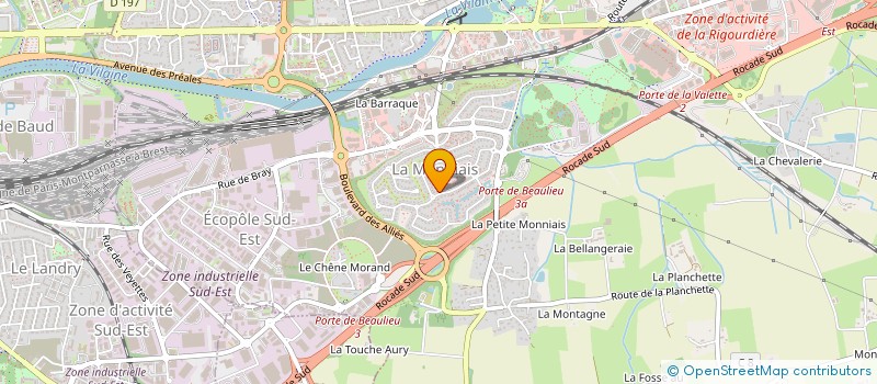 localisation de l'entreprise SHARK WATER SHOW  CESSON-SEVIGNE