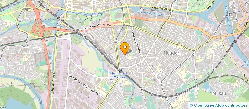 localisation de l'entreprise SHARKHAN à STRASBOURG