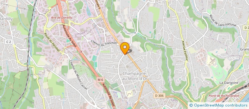 localisation de l'entreprise SHARKY  CHAMPAGNE-AU-MONT-D'OR