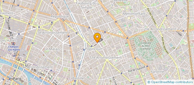 localisation de l'entreprise SHARMA INVEST  PARIS