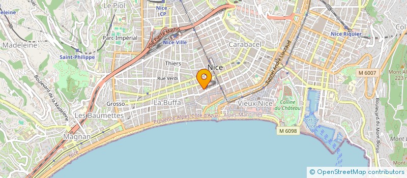 localisation de l'entreprise SHARON à NICE
