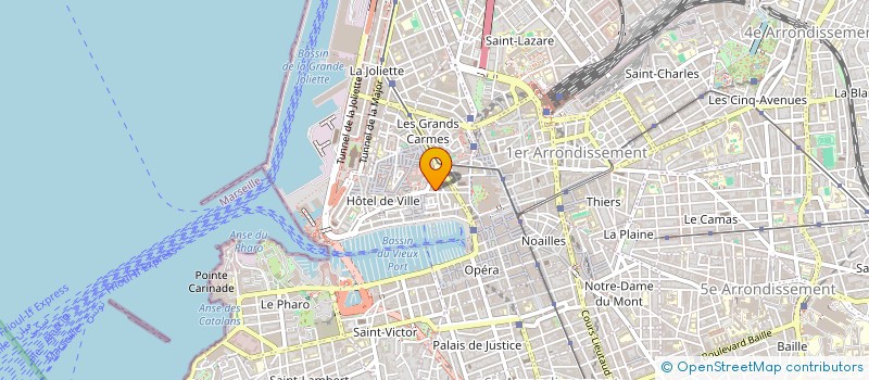 localisation de l'entreprise SHARON à MARSEILLE