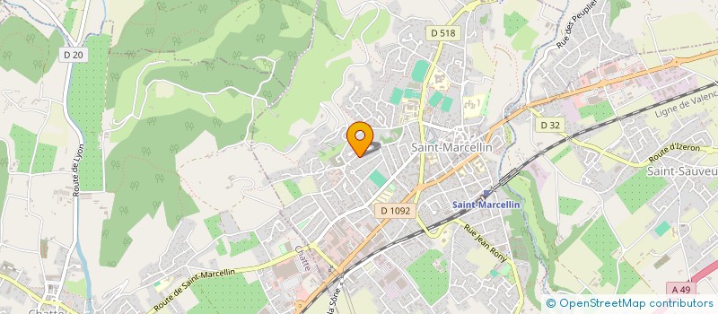 localisation de l'entreprise SHARON  SAINT-MARCELLIN