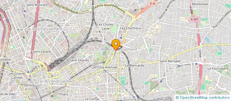 localisation de l'entreprise SHARON à MARSEILLE
