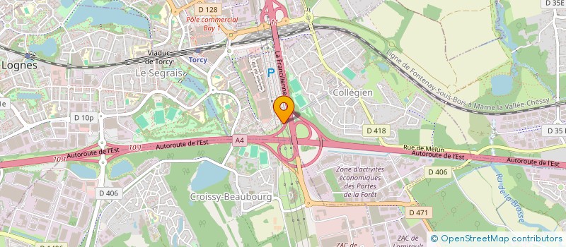 localisation de l'entreprise SHARON TOON'S BOULEVARD  COLLEGIEN