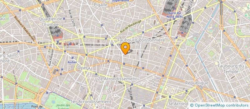 localisation de l'entreprise SHARON TOURS INTERNATIONAL à PARIS