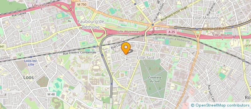 localisation de l'entreprise SHARP FRAME à LILLE