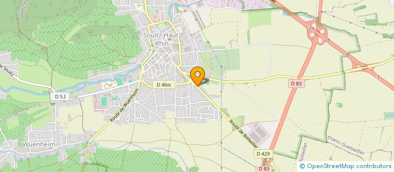 localisation de l'entreprise SHARP MANUFACTURING FRANCE à SOULTZ-HAUT-RHIN