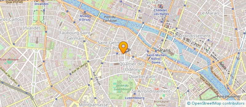localisation de l'entreprise SHARP VISION à PARIS