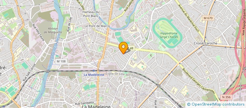 localisation de l'entreprise SHARPA  MARCQ-EN-BARUL