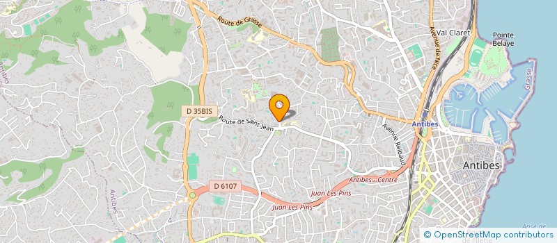 localisation de l'entreprise SHARPDATA à ANTIBES