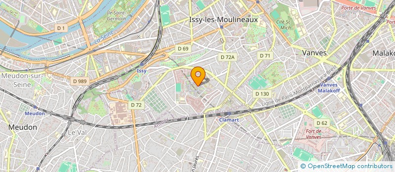 localisation de l'entreprise SHARPSKILL  ISSY-LES-MOULINEAUX