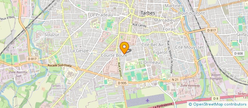 localisation de l'entreprise SHARURUZURE STUDIO  TARBES