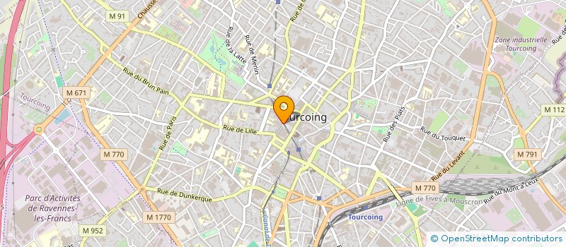 localisation de l'entreprise SHARYX  TOURCOING