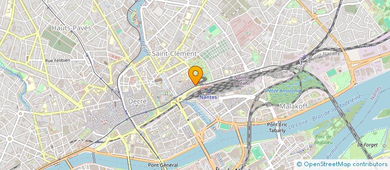 localisation de l'entreprise SHAT SOCIETE HOTELIERE AU TERMINUS à NANTES