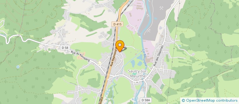 localisation de l'entreprise SHAUNAN  SAULCY-SUR-MEURTHE