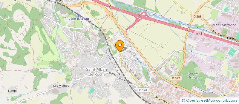 localisation de l'entreprise SHAVER STYLE  SAINT-ALBAN-DE-ROCHE