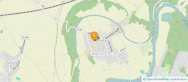 localisation de l'entreprise SHAVILINE  VARREDDES