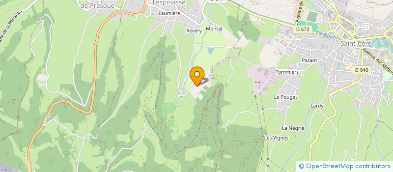 localisation de l'entreprise SHAVING BRUSH MUSIQUE  SAINT-JEAN-LESPINASSE