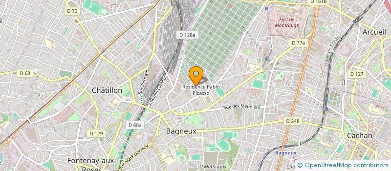 localisation de l'entreprise SHAWABA à BAGNEUX
