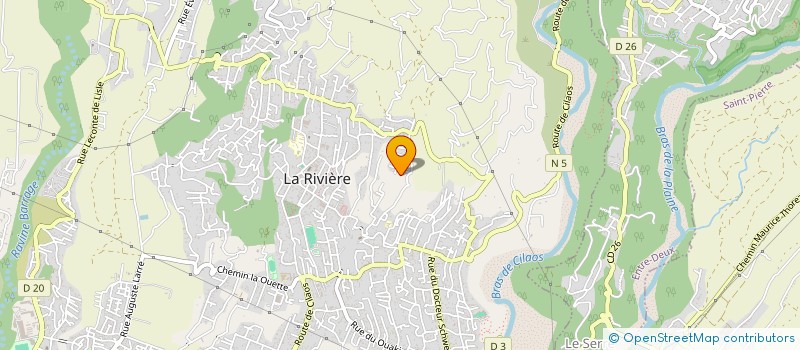localisation de l'entreprise SHAYA à SAINT-LOUIS