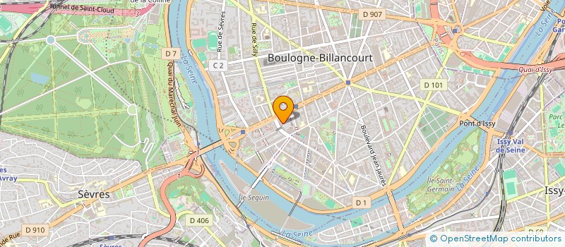 localisation de l'entreprise SHAYAN 92 à BOULOGNE-BILLANCOURT