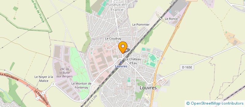 localisation de l'entreprise SHAYDEN à LOUVRES
