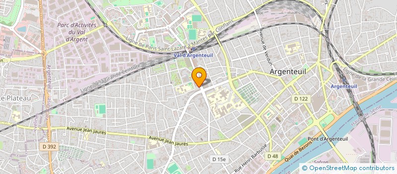 localisation de l'entreprise SHAYIN MARKET  ARGENTEUIL