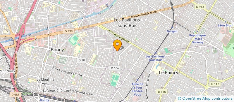 localisation de l'entreprise SHAYLAN à LES PAVILLONS-SOUS-BOIS