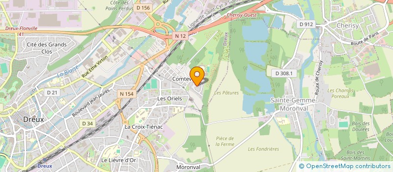 localisation de l'entreprise SHAZ à DREUX