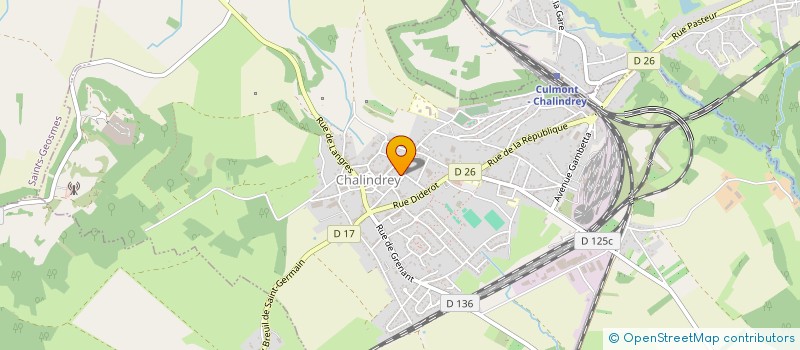 localisation de l'entreprise SHAZAM à CHALINDREY