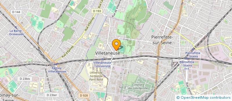localisation de l'entreprise SHB à VILLETANEUSE