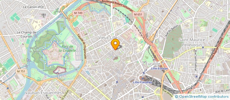 localisation de l'entreprise SHBK AVOCATS à LILLE