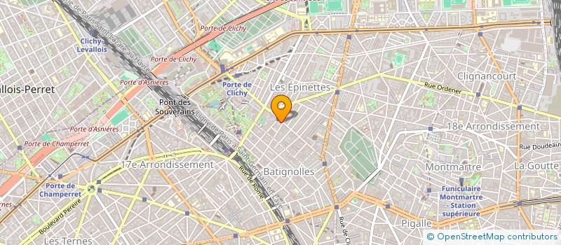 localisation de l'entreprise SHC à PARIS