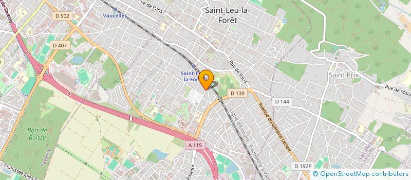 localisation de l'entreprise SHCAB  SAINT-LEU-LA-FORET