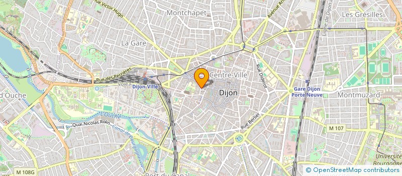 localisation de l'entreprise SHD  DIJON