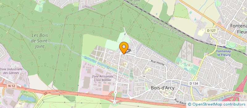 localisation de l'entreprise SHDJ2019  BOIS-D'ARCY