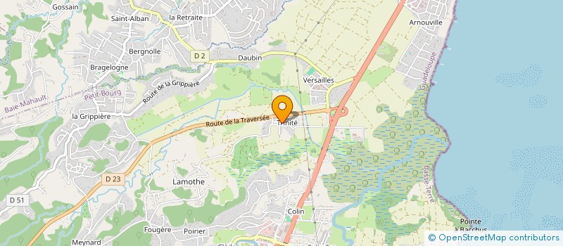 localisation de l'entreprise SHE ACADEMY  PETIT-BOURG