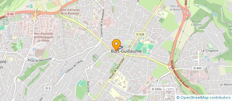 localisation de l'entreprise SHEB'OT à BOIS-GUILLAUME