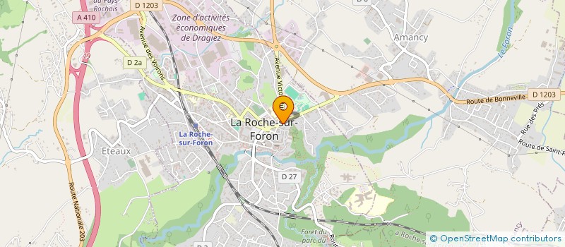 localisation de l'entreprise SHEBA  LA ROCHE-SUR-FORON