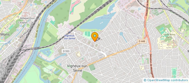 localisation de l'entreprise SHEEZA à VIGNEUX-SUR-SEINE