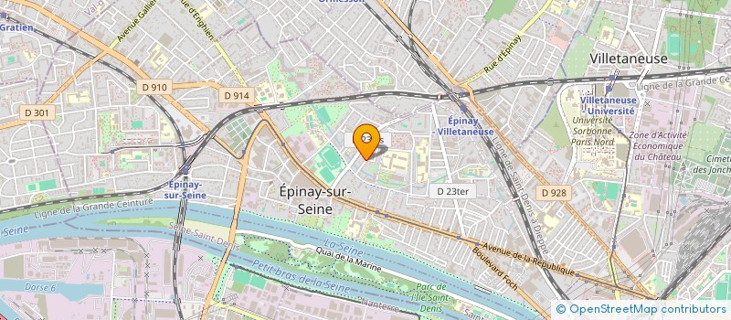 localisation de l'entreprise SHEFA à EPINAY-SUR-SEINE